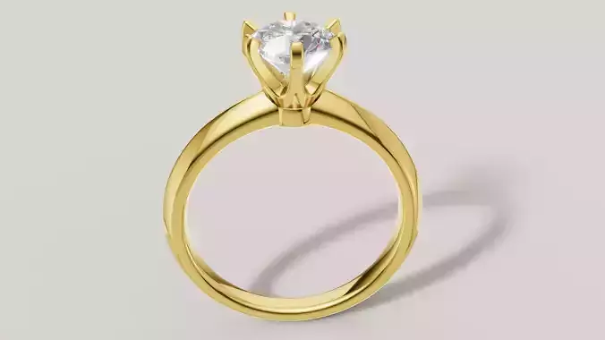 Ring Tiffany 3D print model C 82