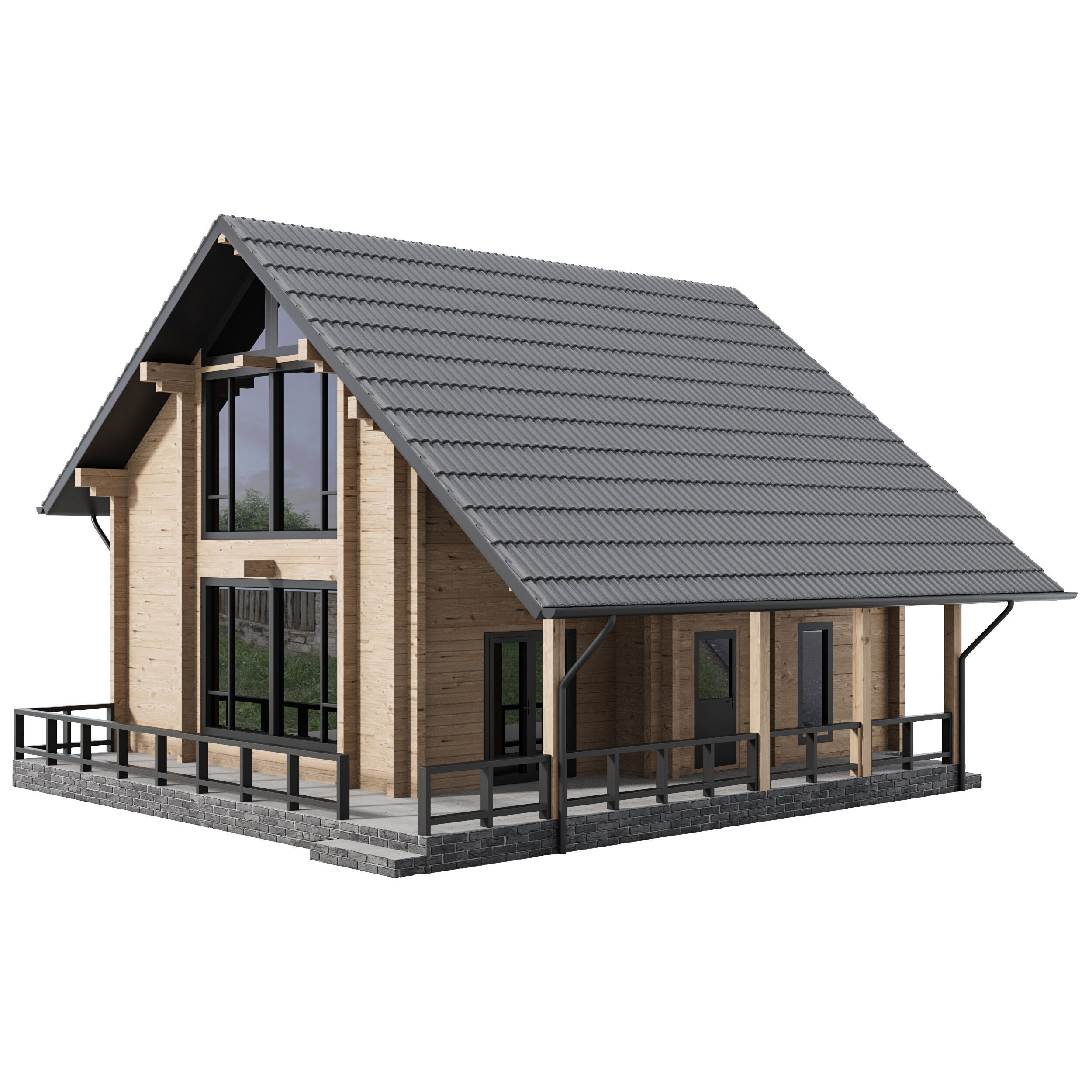 Home Design 12 For Exterior 3D model_11