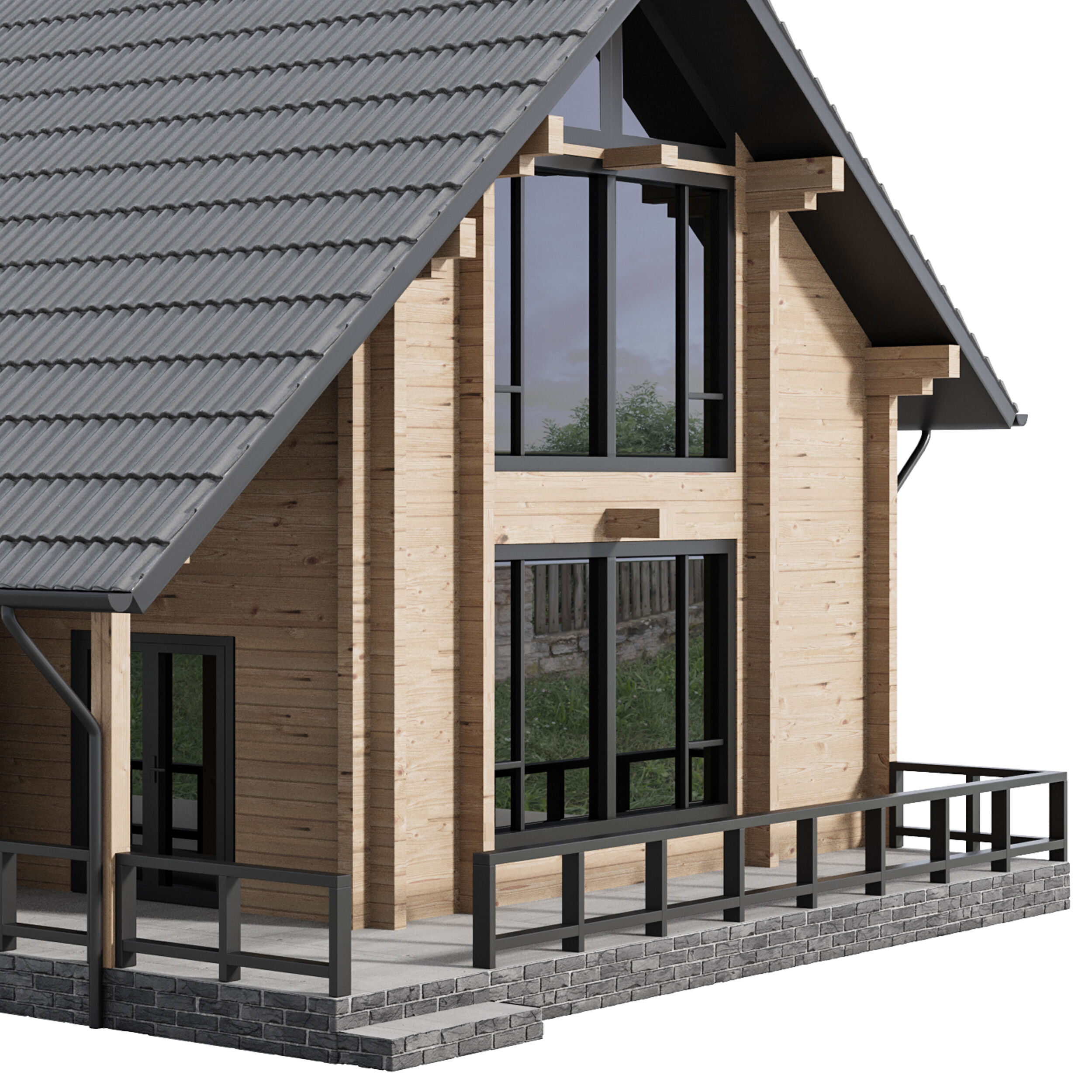 Home Design 12 For Exterior 3D model_8