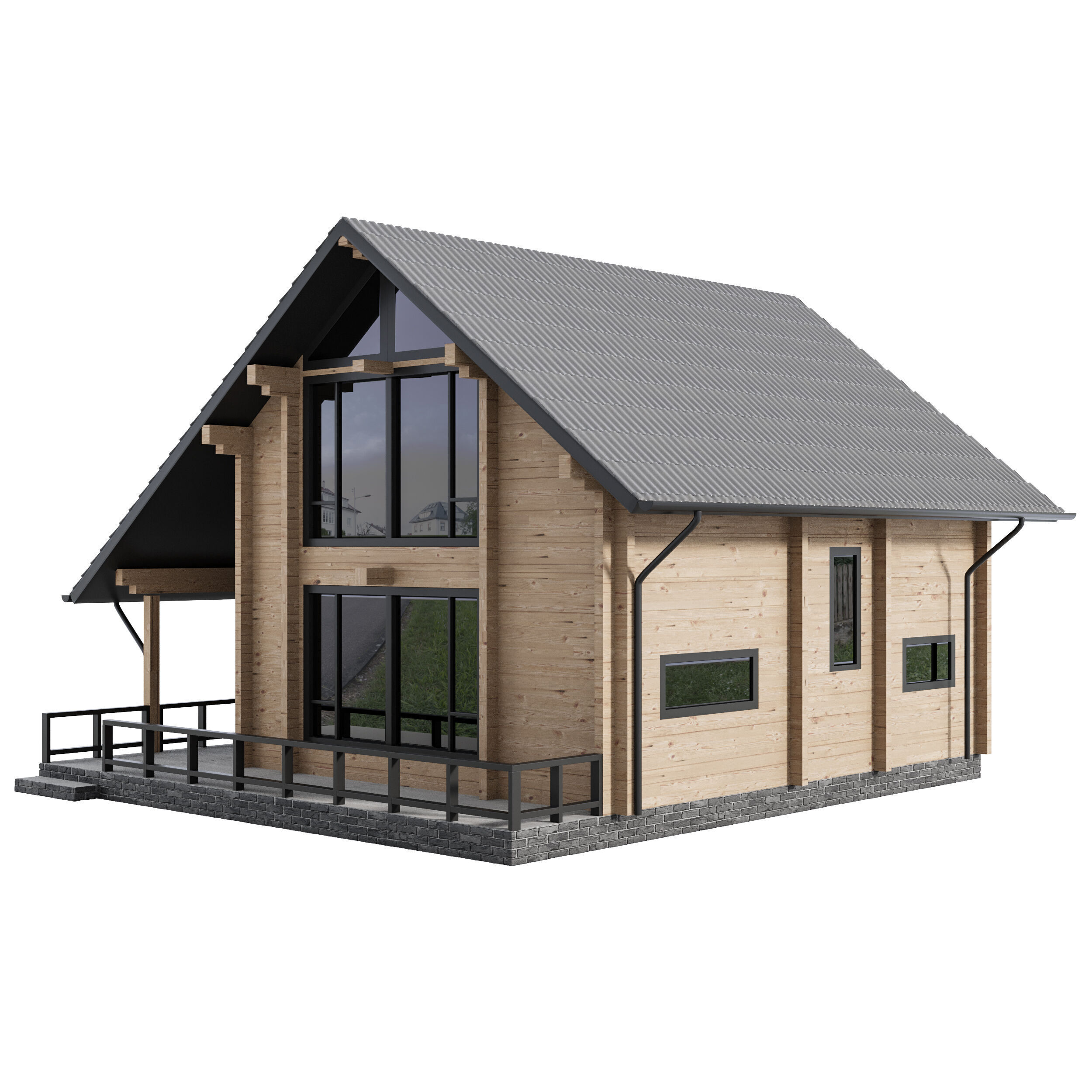 Home Design 12 For Exterior 3D model_2