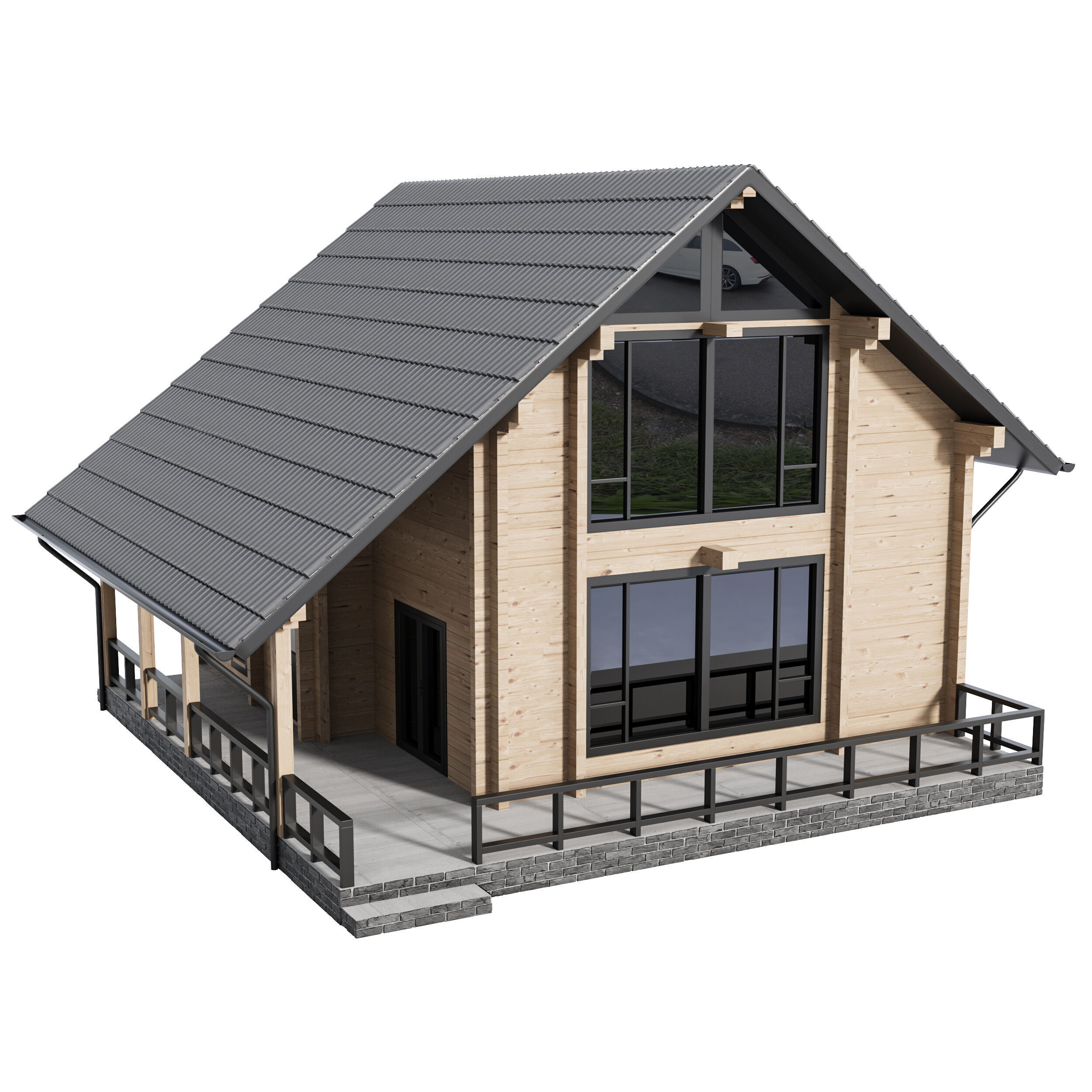 Home Design 12 For Exterior 3D model_9