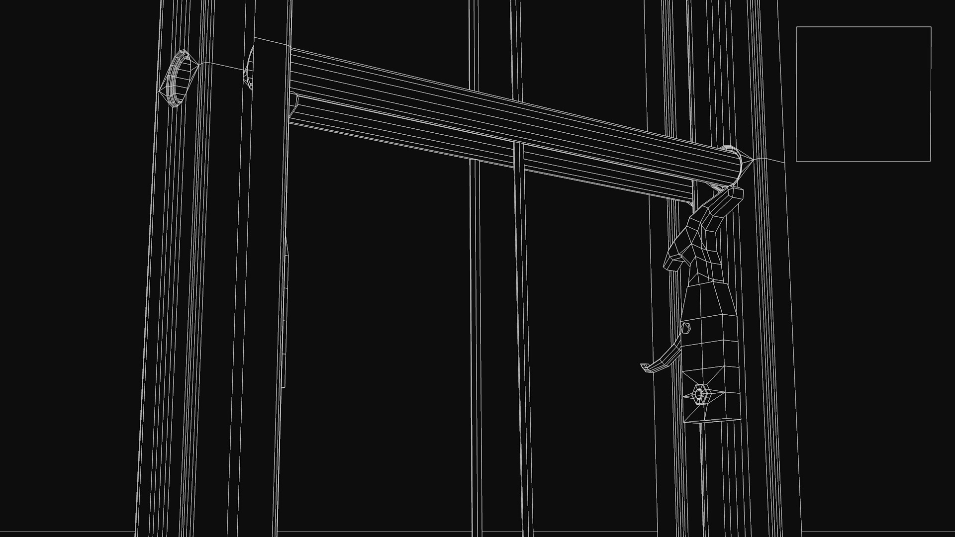 Construction - Ladder Orange 3D model_14