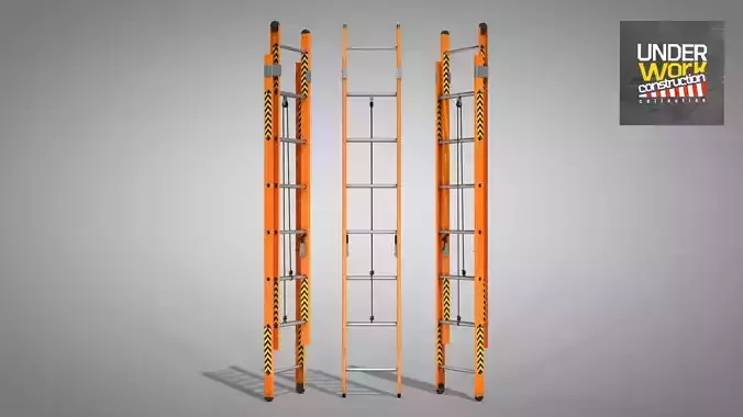 Construction - Ladder Orange