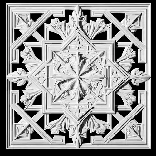 Andalusian Geometric Relief  3D print model