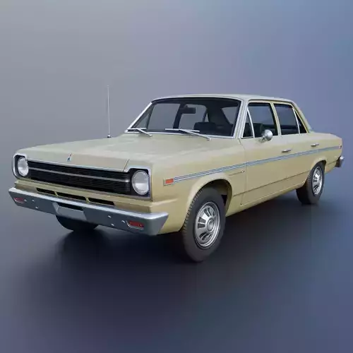 AMC Rambler Four-Door Sedan 1969 3D print model