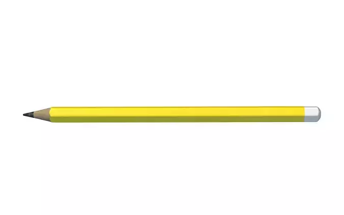 Yellow Graphite Pencil