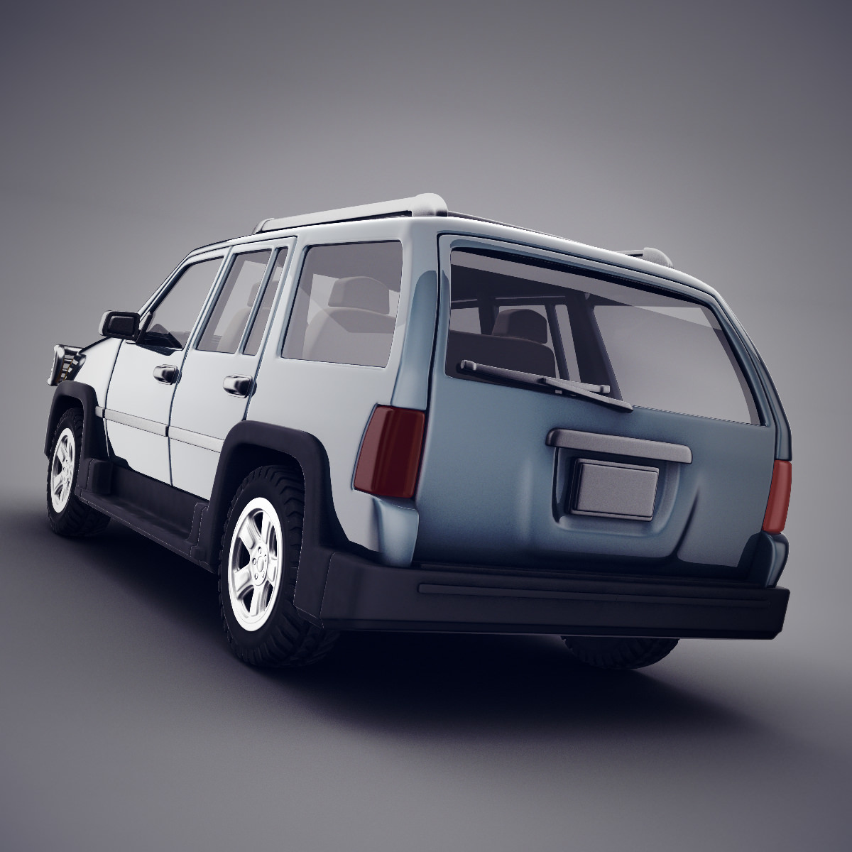 Generic SUV 3D model_2