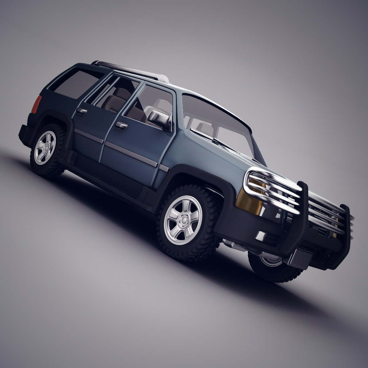 Generic SUV 3D model_1