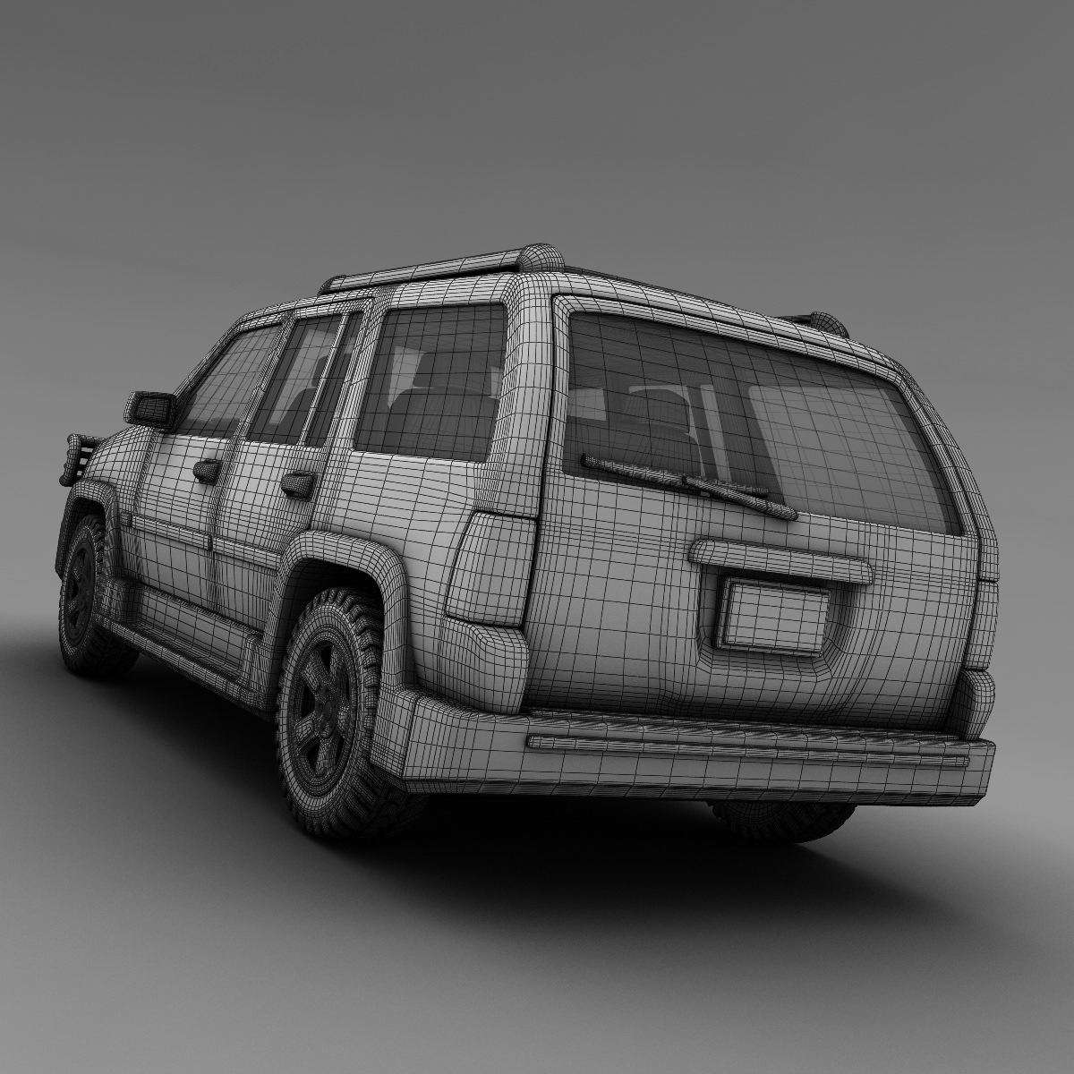 Generic SUV 3D model_8