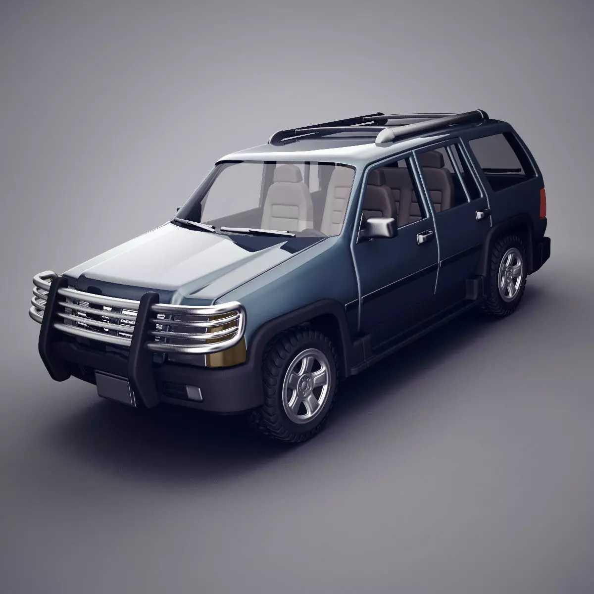 Generic SUV 3D model_0