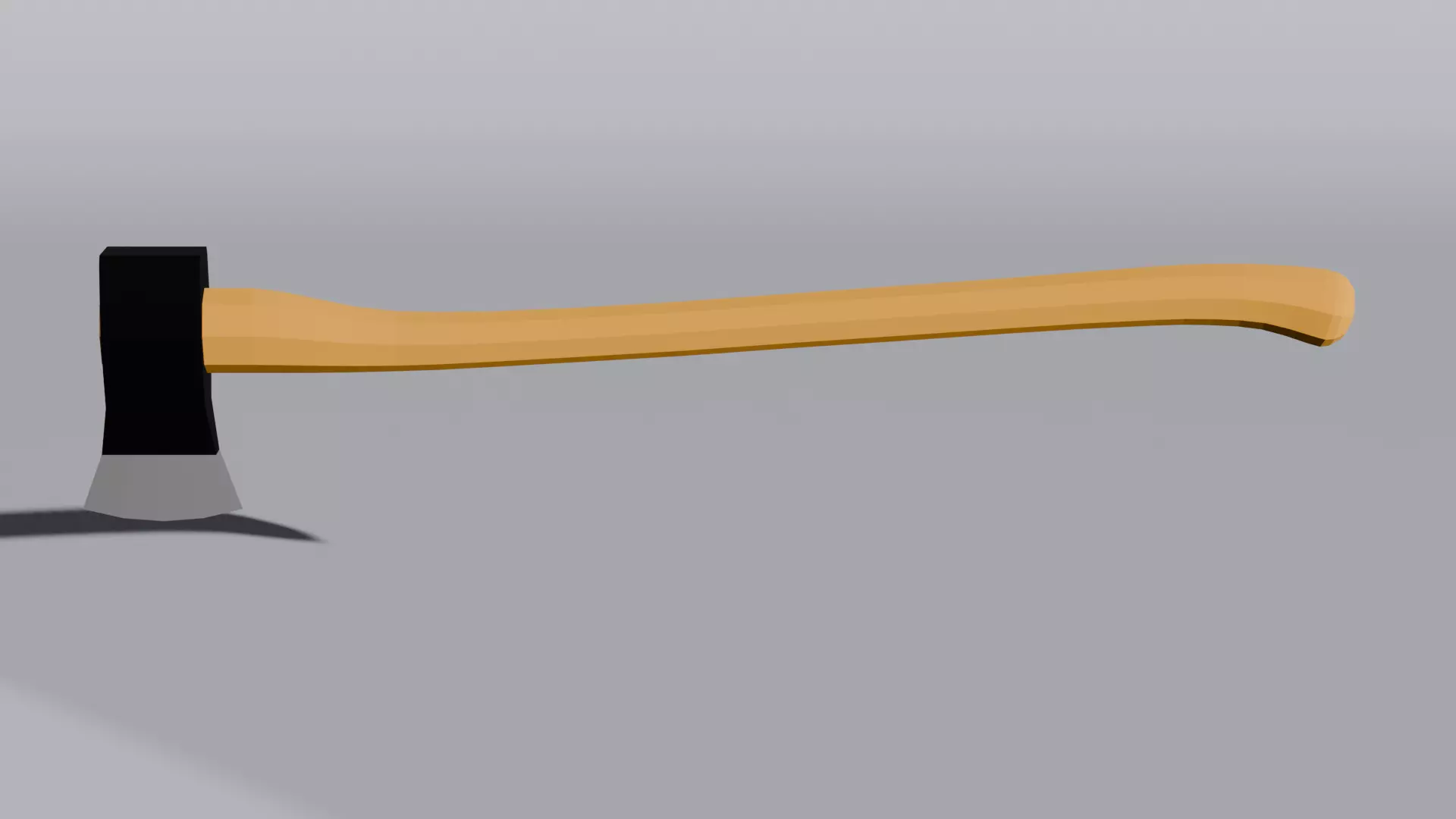 HACHA   Free low-poly 3D model_0