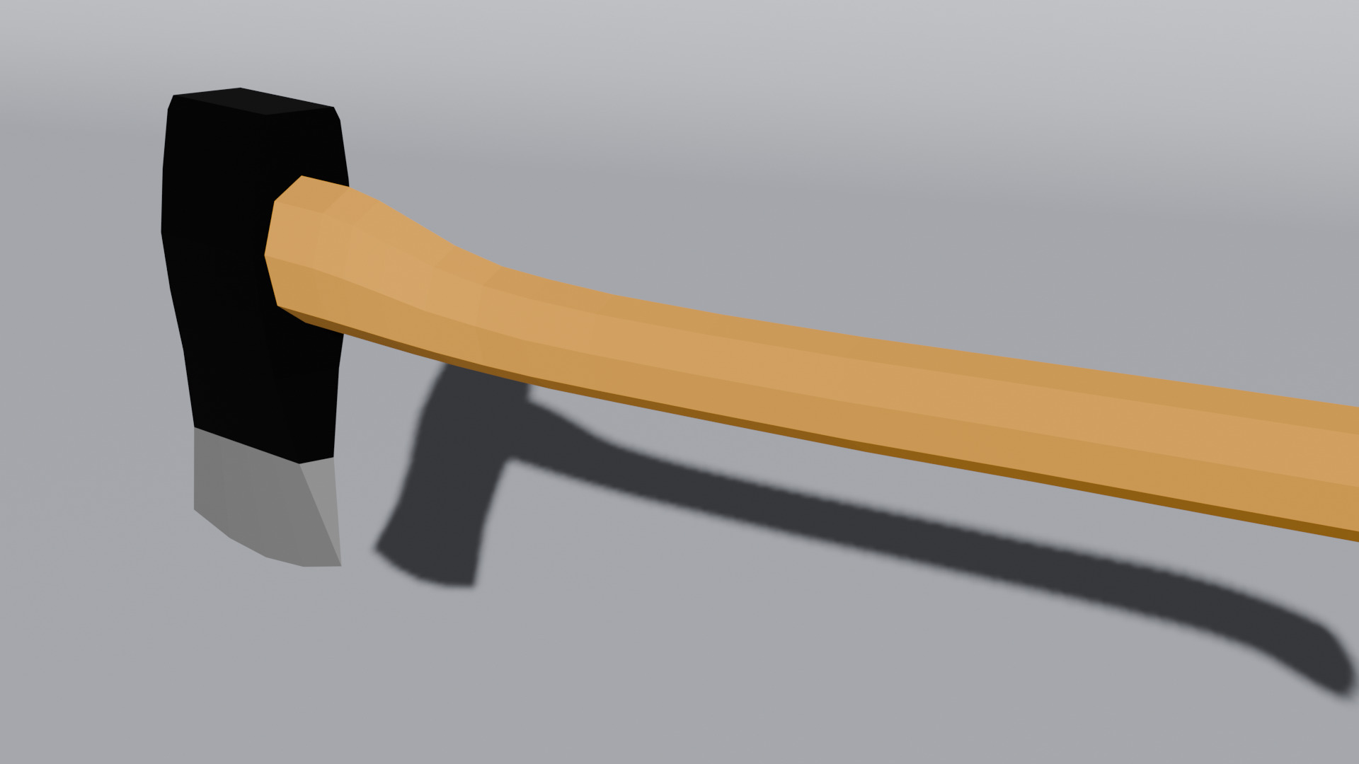 HACHA   Free low-poly 3D model_3