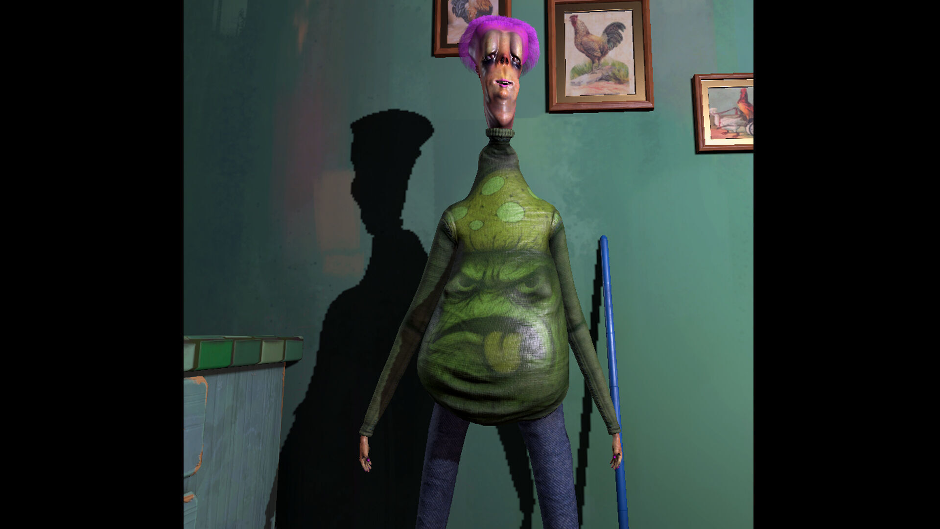 Cartoon-Style Human 1 Low-poly 3D model_12