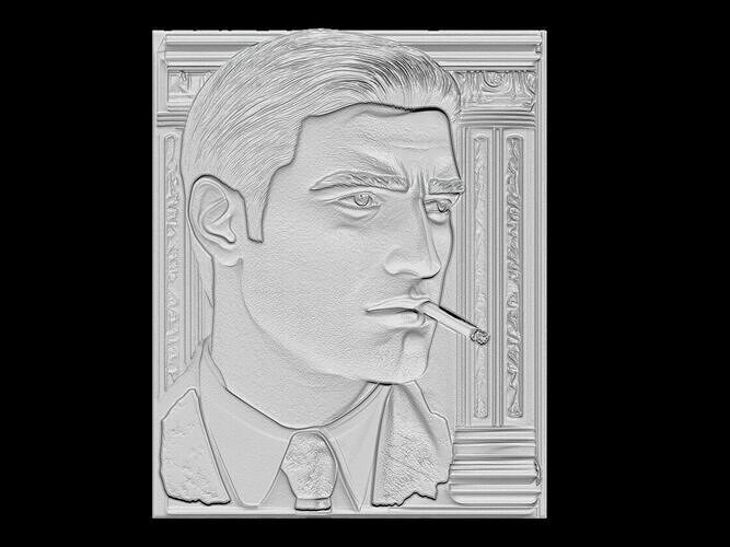 Vito Scaletta Relief 3D print model