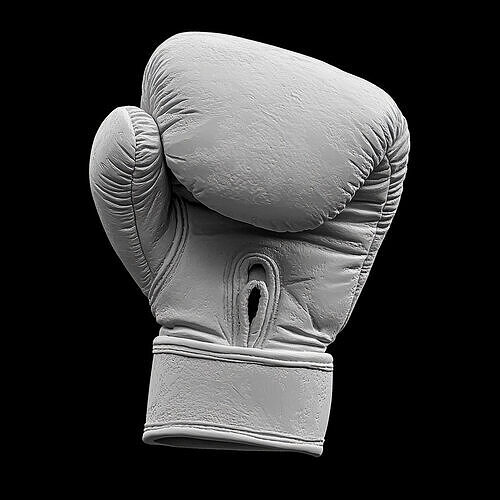 Professional Boxing Glove reliaf 3D print model