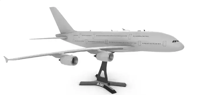 AIRBUS A380 3D print model