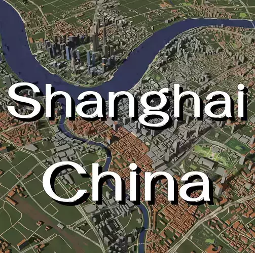 Shanghai China - city and urban