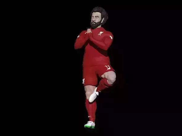 MO Salah Low-poly 3D model