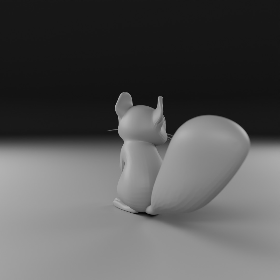 squirrel 3D print model_4