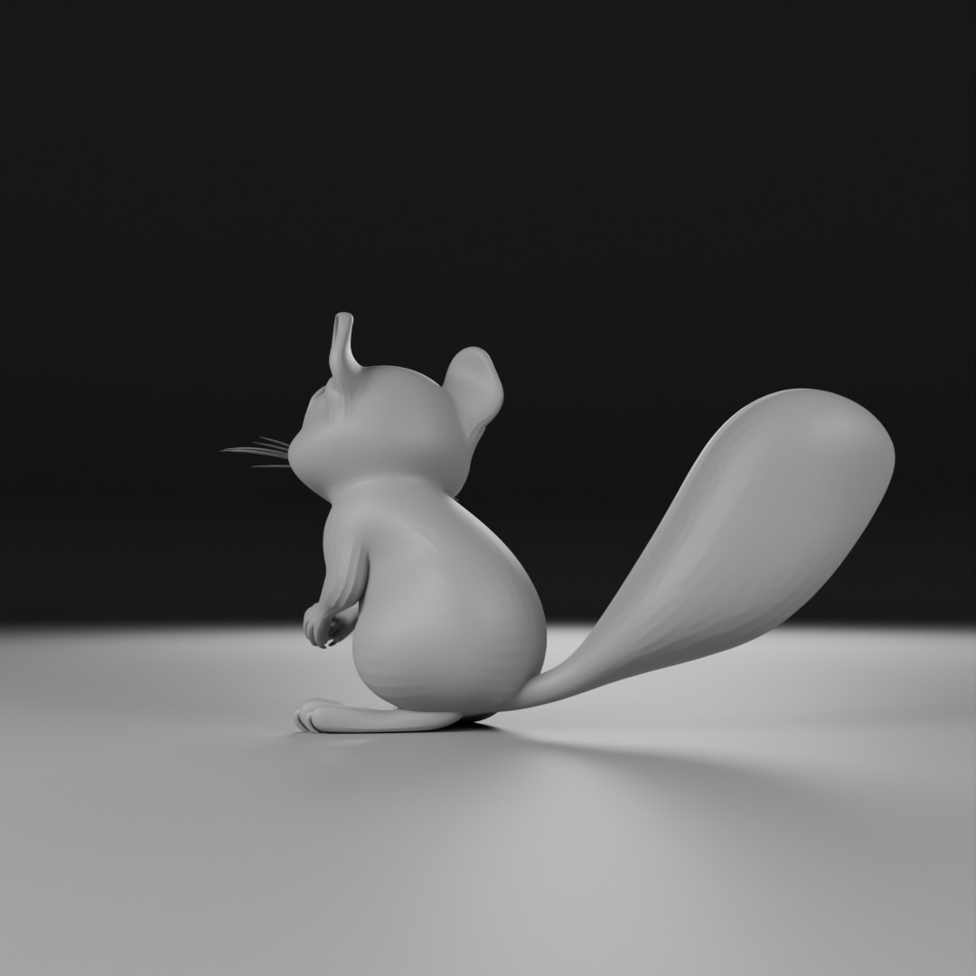 squirrel 3D print model_8