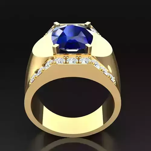 Popular Diamond Man Ring Jewelry 3MR085