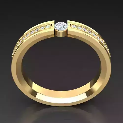 Popular Diamond Man Ring Jewelry 3MR072