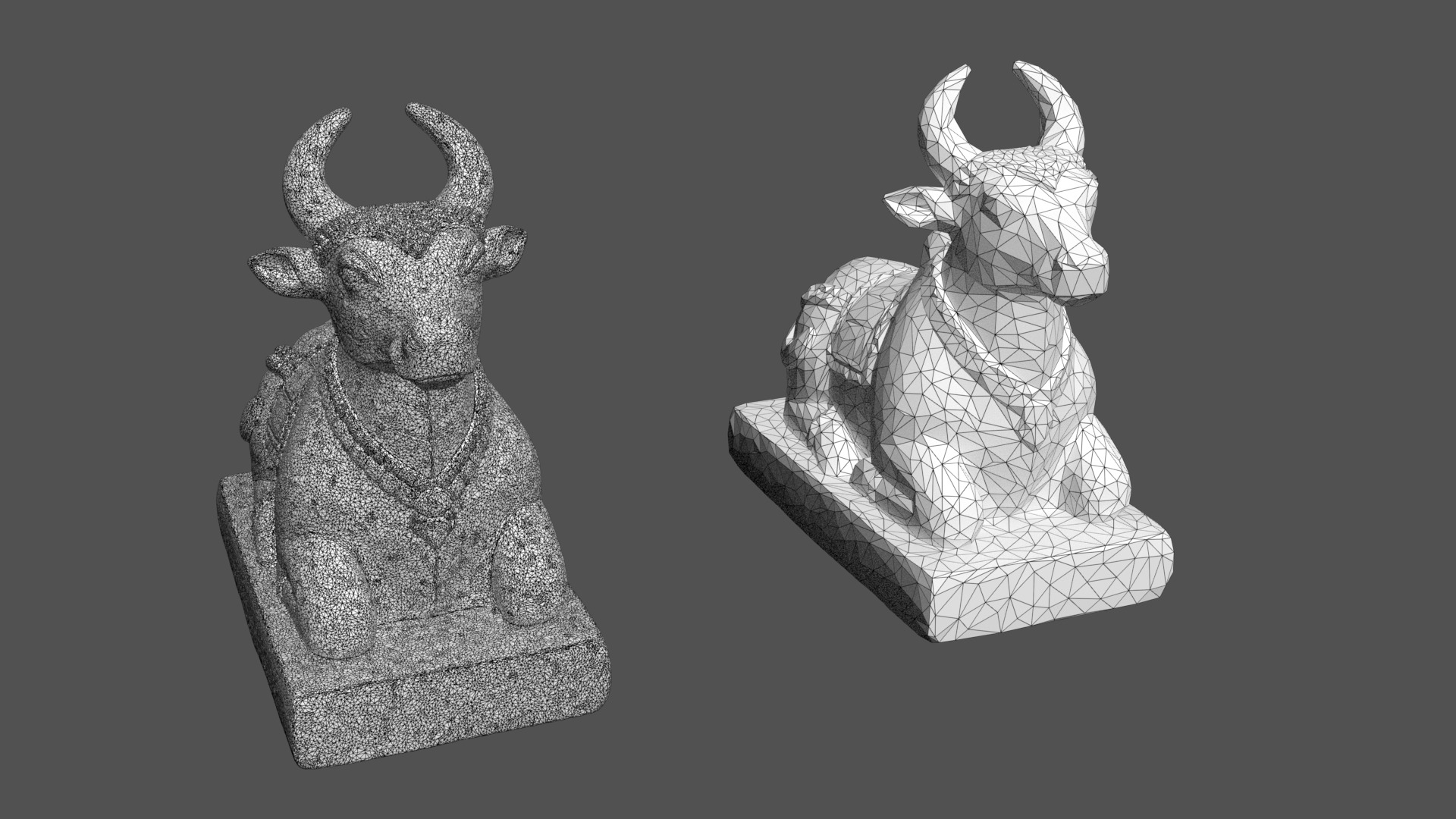 Ancient Khmer Statues Pack A-250523 3D Model Collection_2