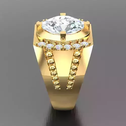 Popular Diamond Man Ring Jewelry 3MR065