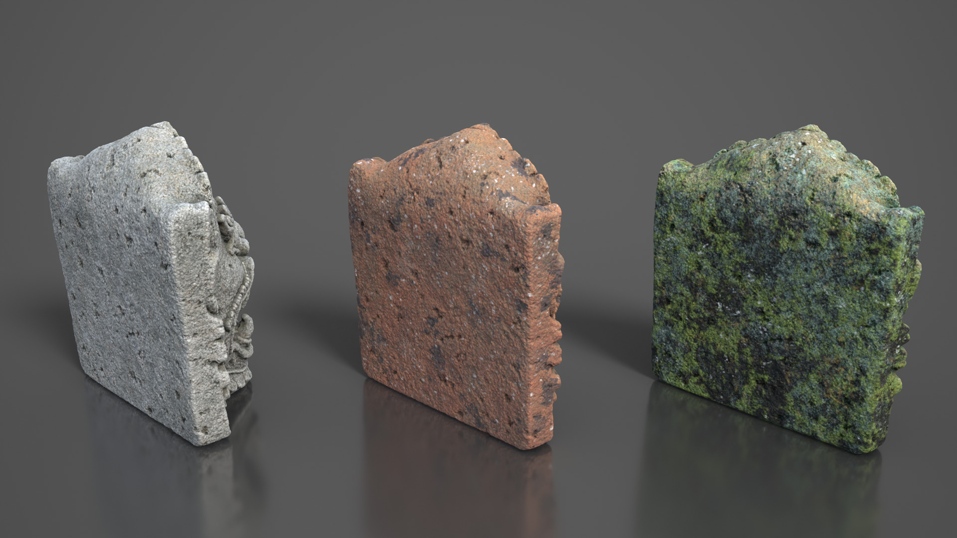 Ancient Khmer Statue23-250523 Low-poly 3D model_4