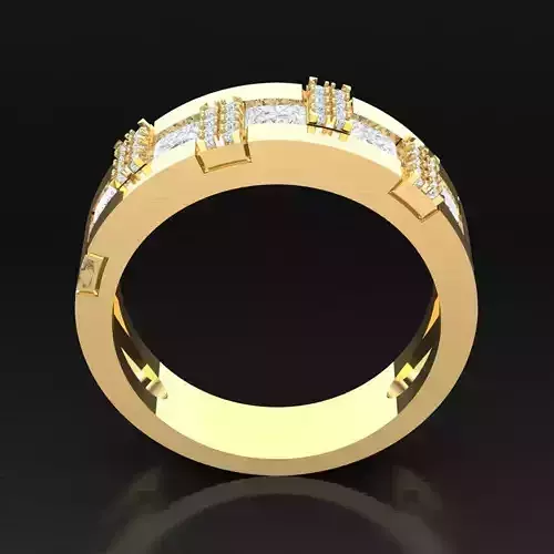 Popular Diamond Man Ring Jewelry 3MR049