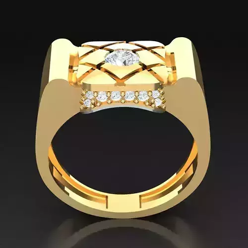 Popular Diamond Man Ring Jewelry 3MR037