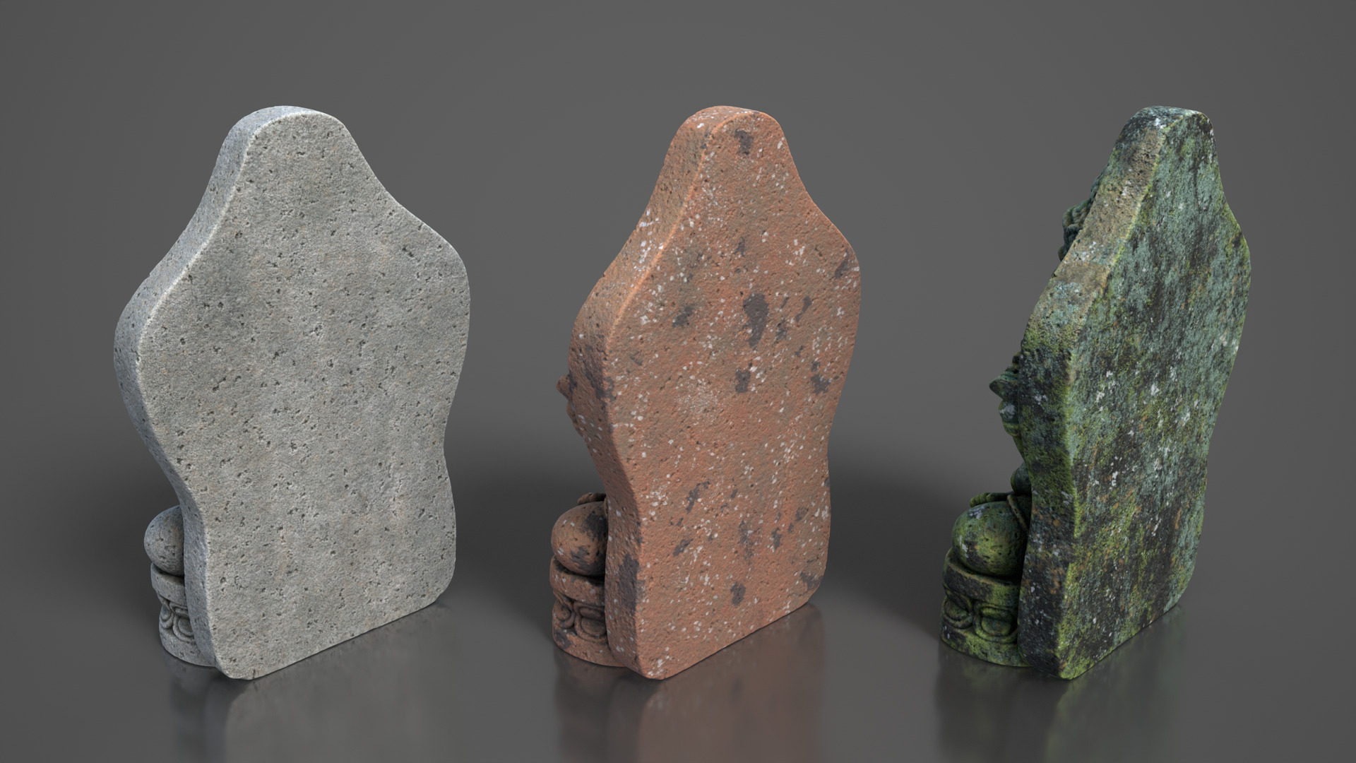 Ancient Khmer Statue29-250523 Low-poly 3D model_6