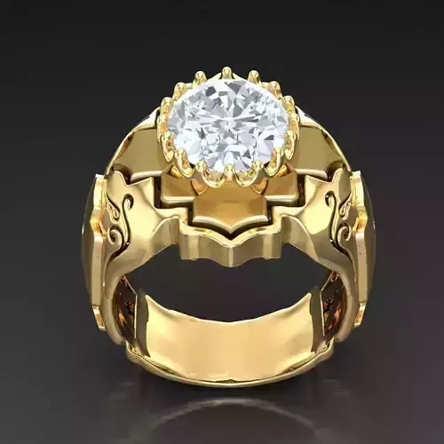 Popular Diamond Man Ring Jewelry 3MR027
