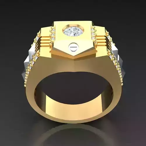 Popular Diamond Man Ring Jewelry 3MR024