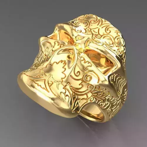 Light Gold Diamond Men Ring 2MR050