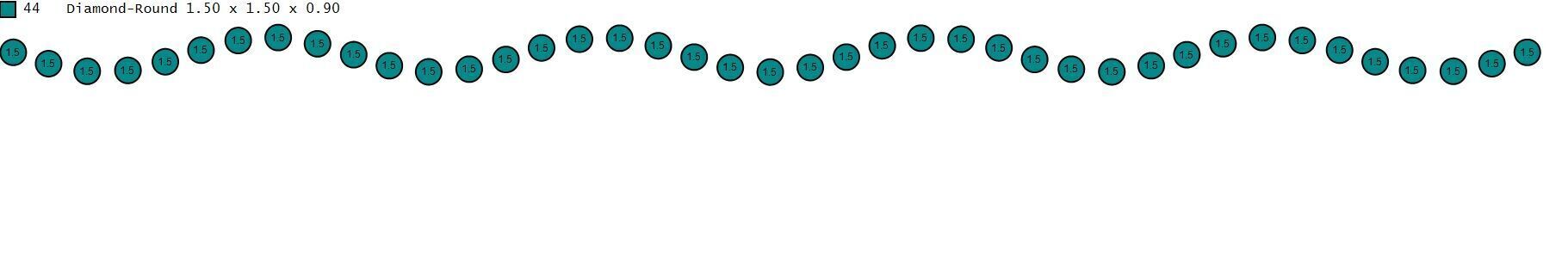 Light Gold Diamond Men Ring 2MR063 3D model_5