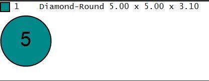 Light Gold Diamond Men Ring 2MR065 3D model_5