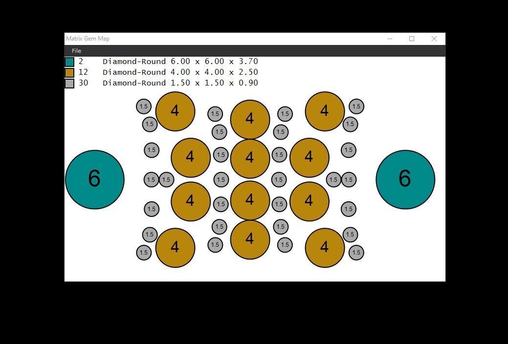 Light Gold Diamond Men Ring 2MR071 3D model_5