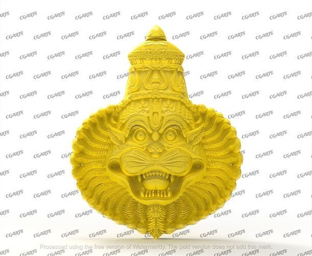 Mayapur Narasimha 3D print model