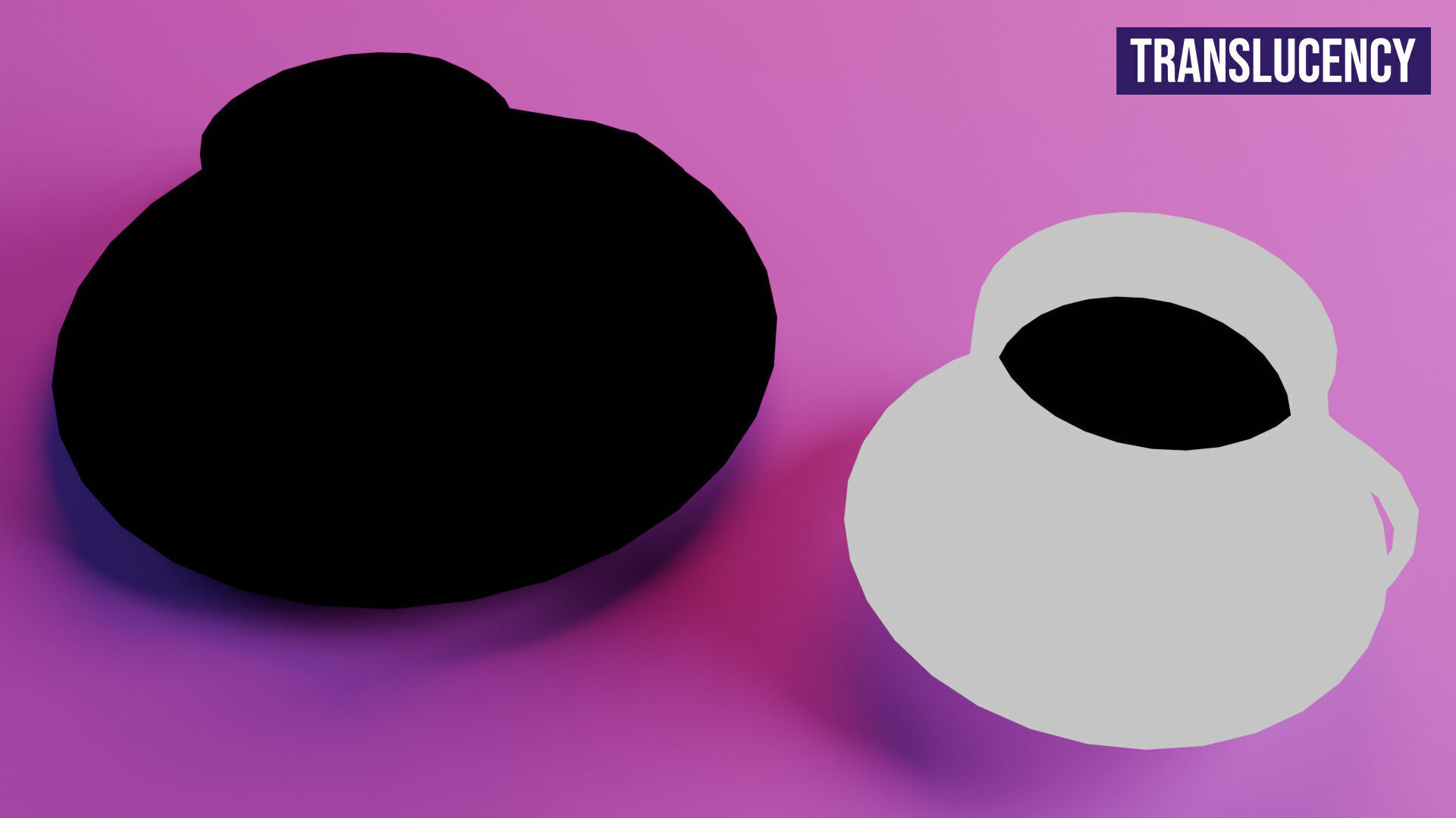 Coffee and Donuts Low-poly 3D model_28