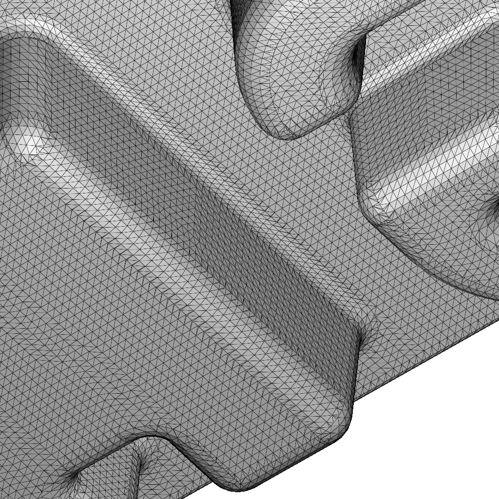 Exquisite Alphabetical Plate 3D print model_7