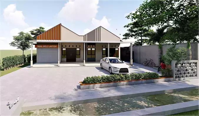 Twin House Residential Building 