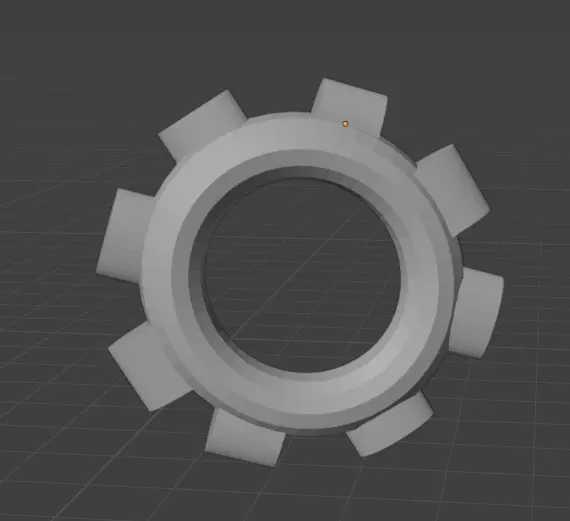 Mechanical Replacement Gear - Printable STL Model 3D model_0