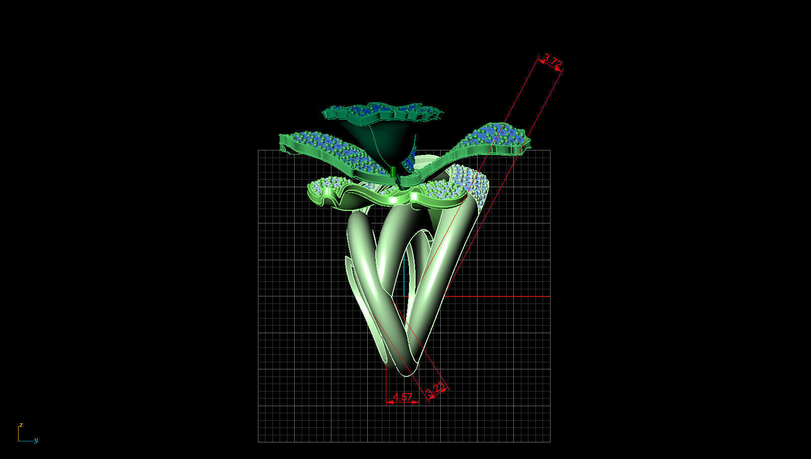 Ring 3814 3D print model_8