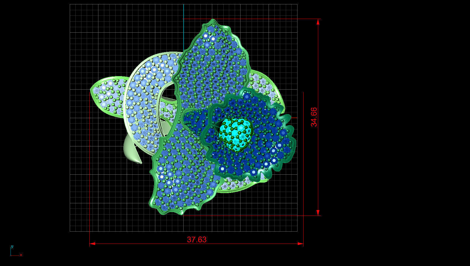 Ring 3814 3D print model_6