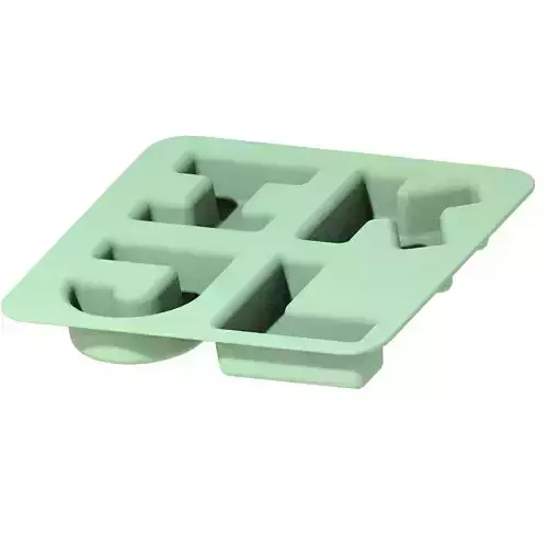 Elegant Alphabetical Plate 3D print model