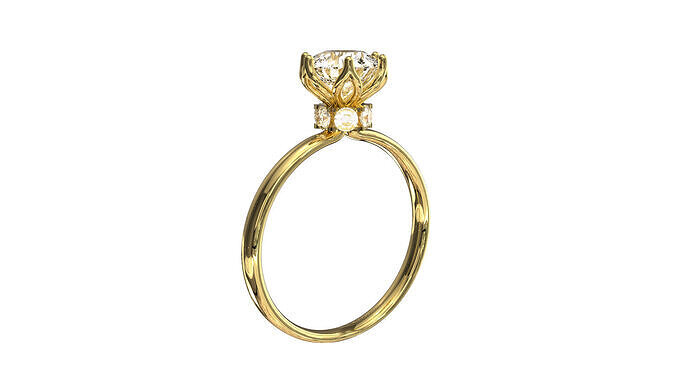 Dimond ring  3D print model