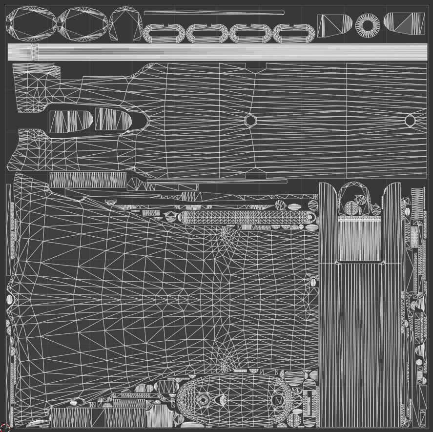 SMLE Mk3 Low-poly 3D model_15