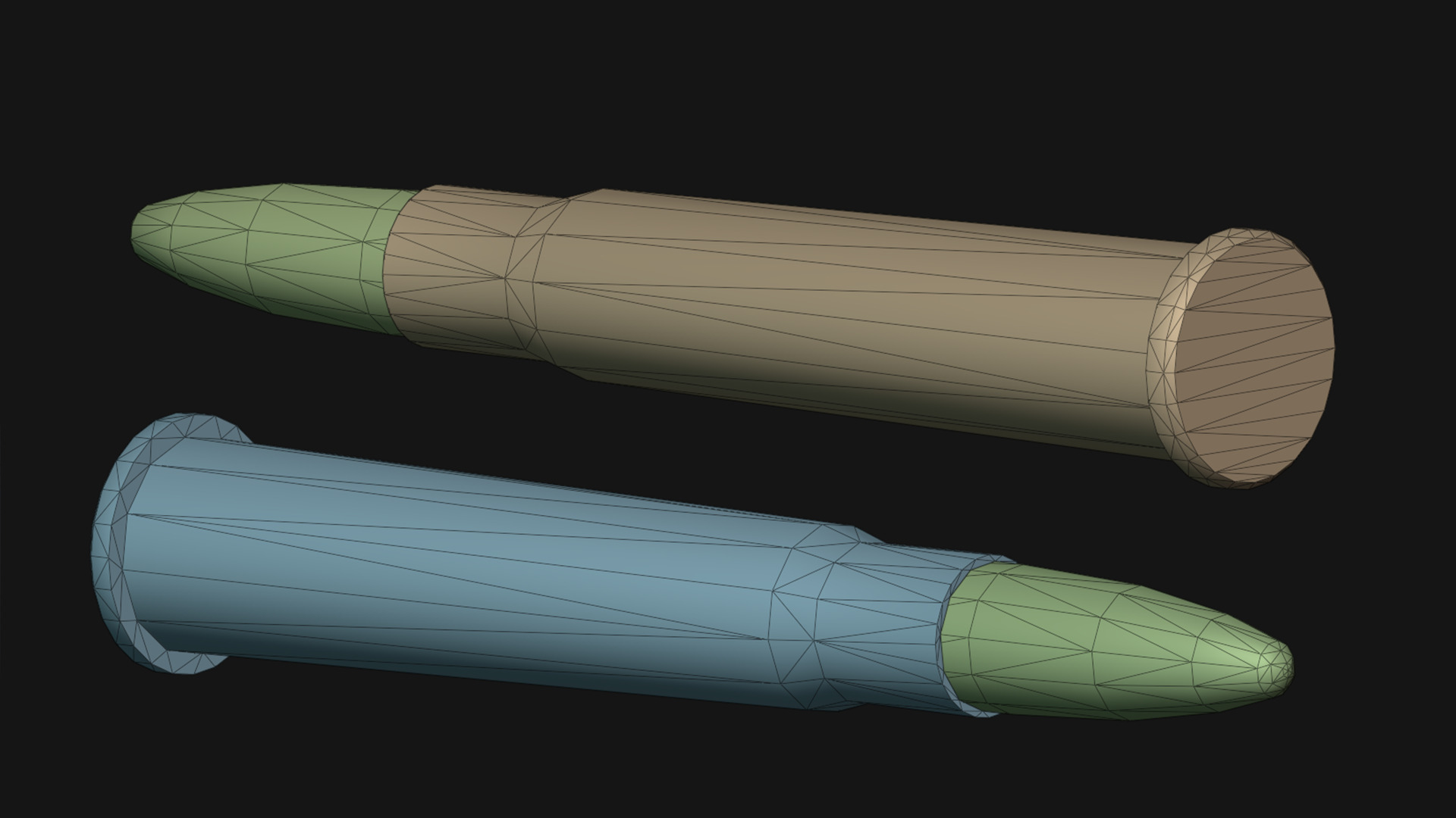 SMLE Mk3 Low-poly 3D model_13