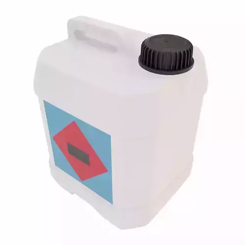 Plastic bottle container 3d model